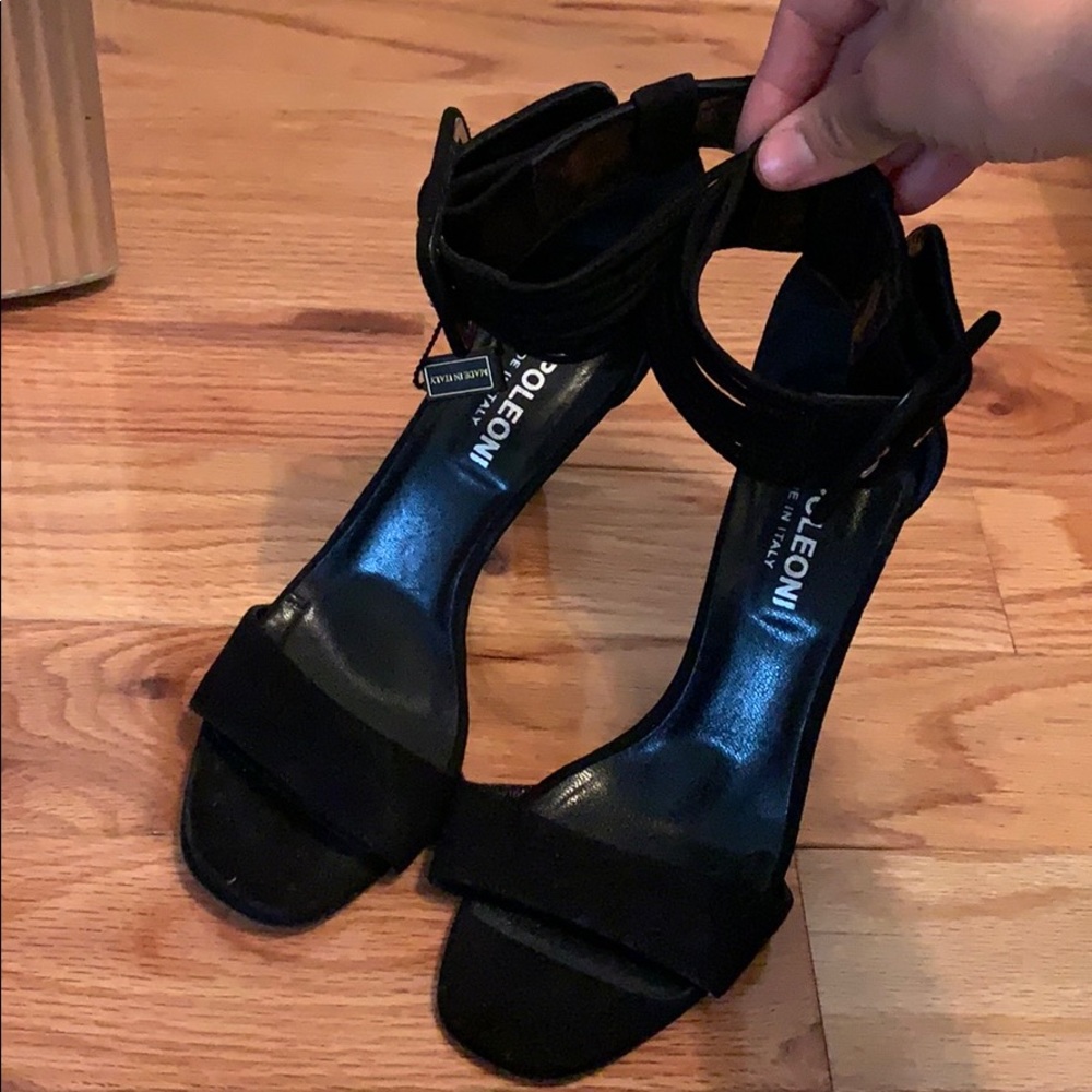 Napoleoni suede high heels pump